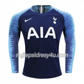 Fotbalový Dres Tottenham Hotspur Venkovní 2018/19 Dlouhý Rukáv